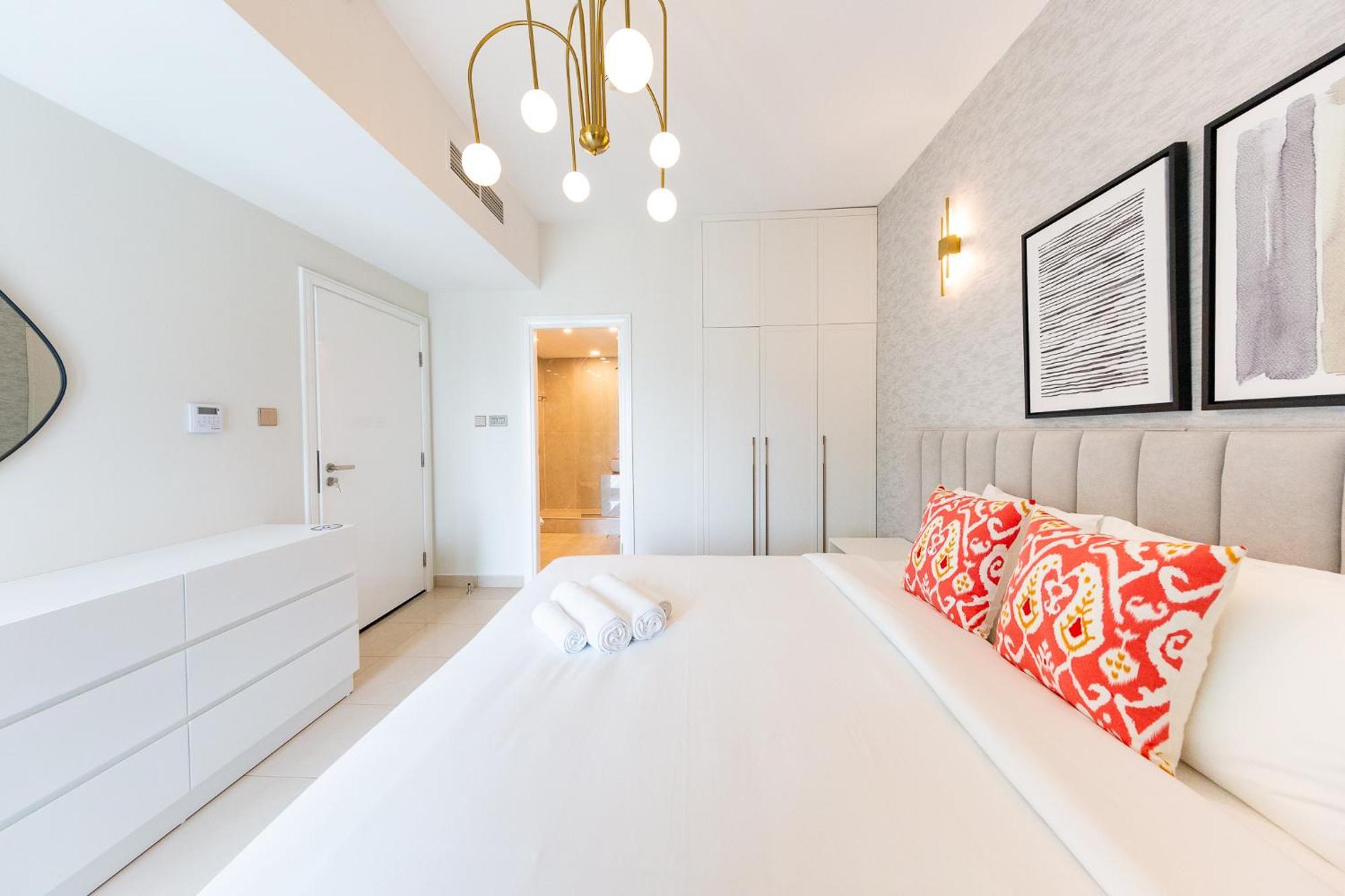 דובאי Charming Brand New 2Br Close To The Beach מראה חיצוני תמונה