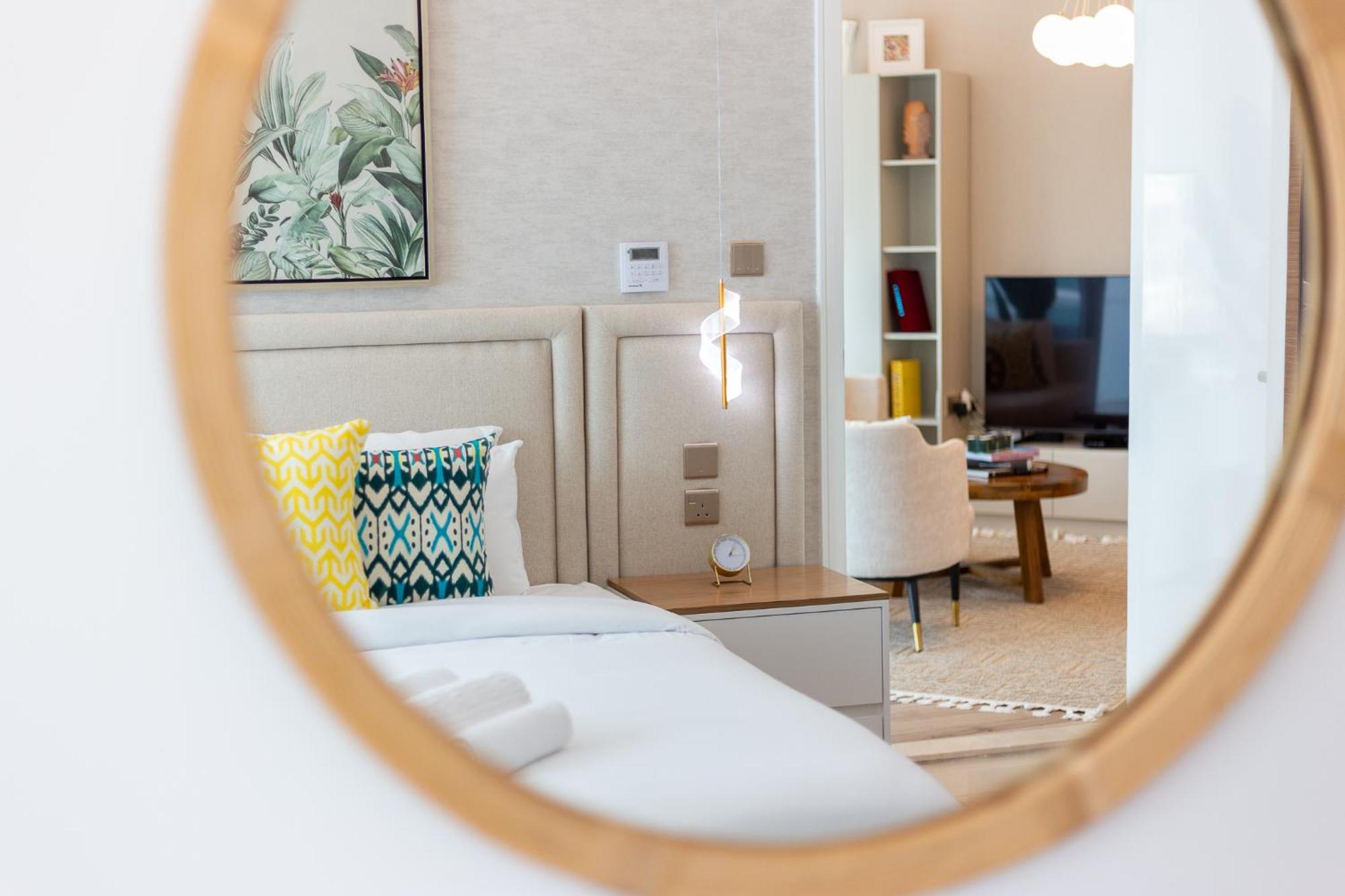 דובאי Charming Brand New 2Br Close To The Beach מראה חיצוני תמונה