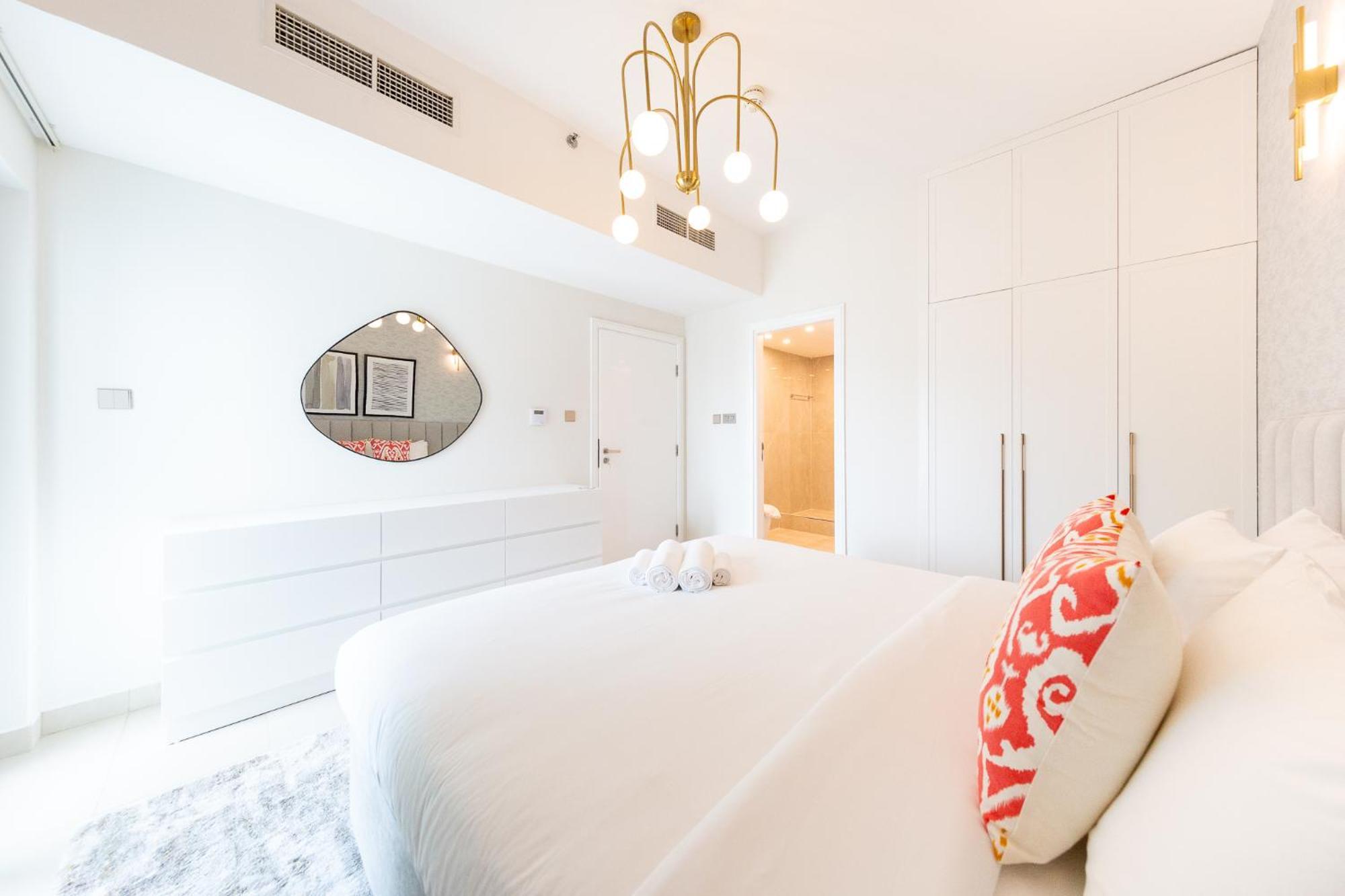 דובאי Charming Brand New 2Br Close To The Beach מראה חיצוני תמונה