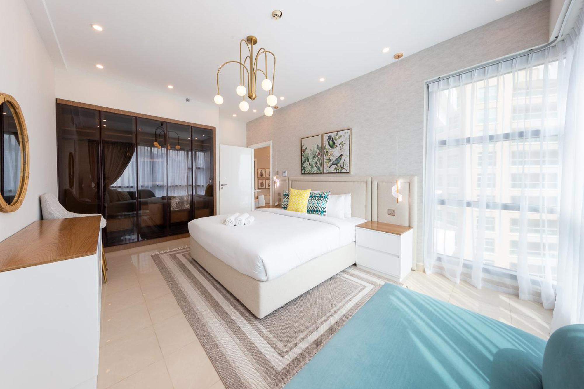 דובאי Charming Brand New 2Br Close To The Beach מראה חיצוני תמונה